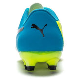 PUMA Evopower 4.3 FG J Firm Ground Youth Soccer Cleats - Safety Yellow/Black - Best Buy Soccer