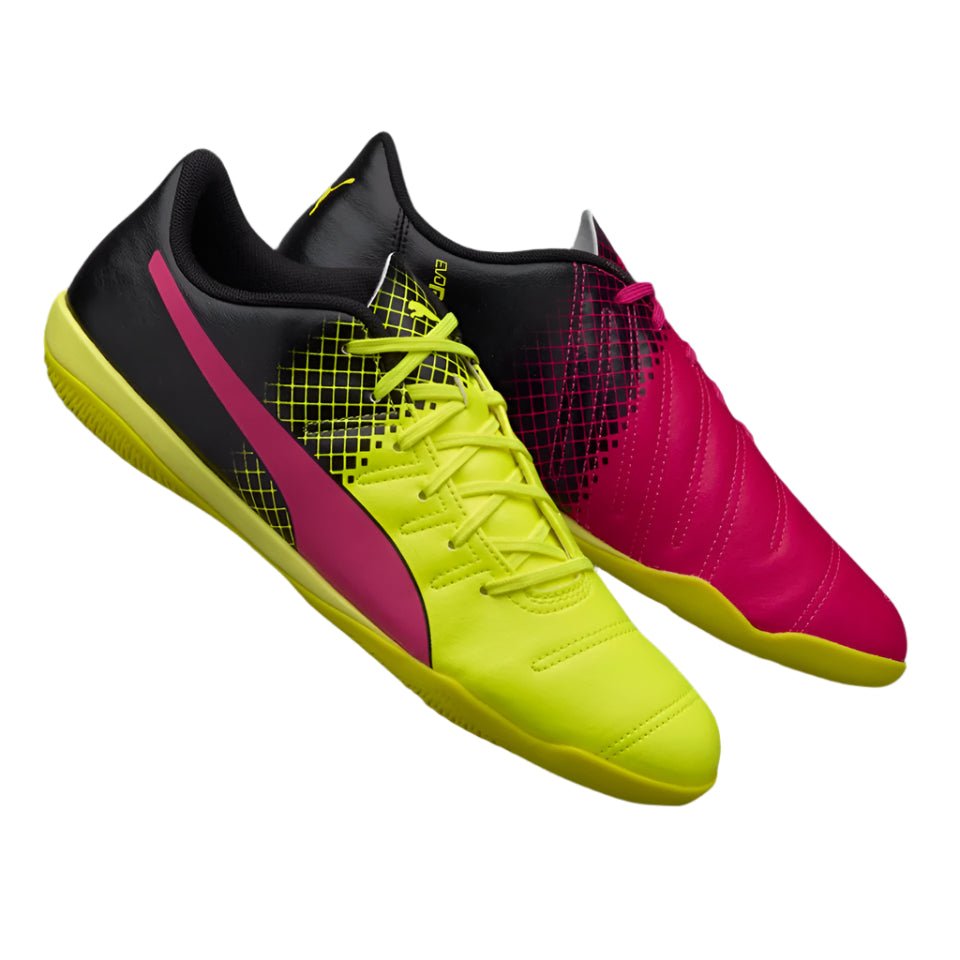 PUMA Evopower 4.3 Tricks IT Indoor Boots Pink Glo/Safety Yellow - Best Buy Soccer