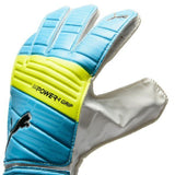 PUMA Evopower Grip 4.3 Goalkeeper Gloves Atomic Blue/Safety Yellow - Best Buy Soccer