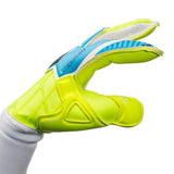 PUMA Evospeed 1.4 Goalkeeper Gloves Safety Yellow/Atomic Blue - Best Buy Soccer