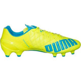 PUMA Evospeed 1.4 Lth FG Firm Ground Soccer Cleats Safety Yellow - Best Buy Soccer