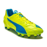 PUMA Evospeed 1.4 Lth FG Firm Ground Soccer Cleats Safety Yellow - Best Buy Soccer