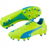 PUMA Evospeed 1.4 Lth FG Firm Ground Soccer Cleats Safety Yellow - Best Buy Soccer