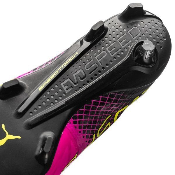 PUMA Evospeed 1.5 Tricks FG Firm Ground Soccer Cleats Pink Glo/Safety Yellow - Best Buy Soccer