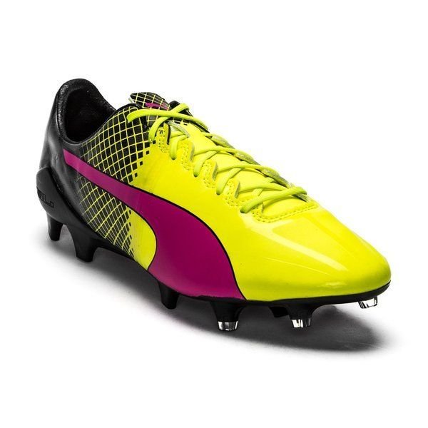PUMA Evospeed 1.5 Tricks FG Firm Ground Soccer Cleats Pink Glo/Safety Yellow - Best Buy Soccer