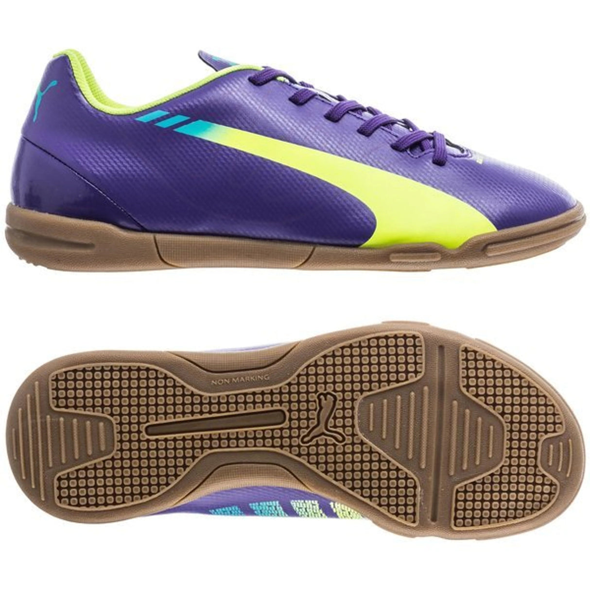 PUMA evoSPEED 5.3 IT JR Purple/Yellow - Best Buy Soccer