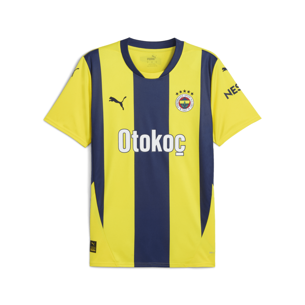 PUMA Fenerbahçe Home Jersey 24 - Yellow/Blue Violet - Best Buy Soccer