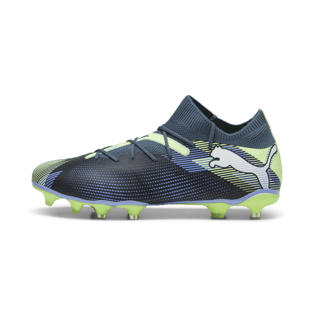 PUMA Future 7 Match FG/AG Football Cleats Multi - Ground Gray Skies/White - Best Buy Soccer