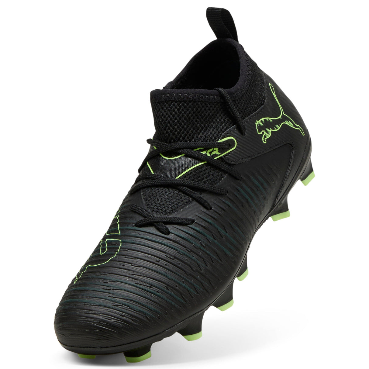 PUMA Future 8 Match FG/AG Firm/Multi - Ground Kids Soccer Cleats - Black - Best Buy Soccer
