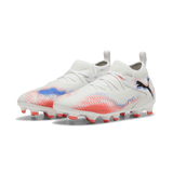 PUMA Future 8 Match FG/AG Firm/Multi - Ground Kids Soccer Cleats - White/Black - Best Buy Soccer