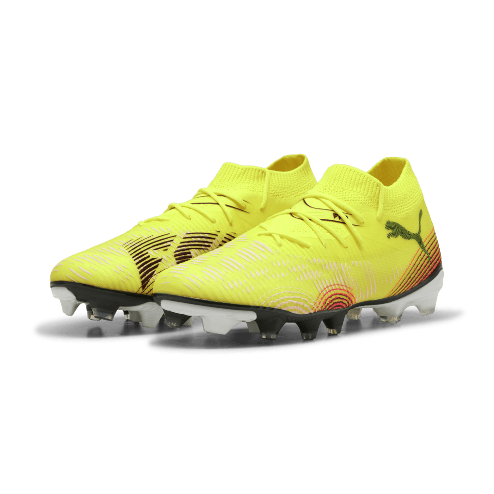 PUMA Future 8 Match FG/AG Womens Firm/Multi - Ground Football Boots Yellow - Best Buy Soccer