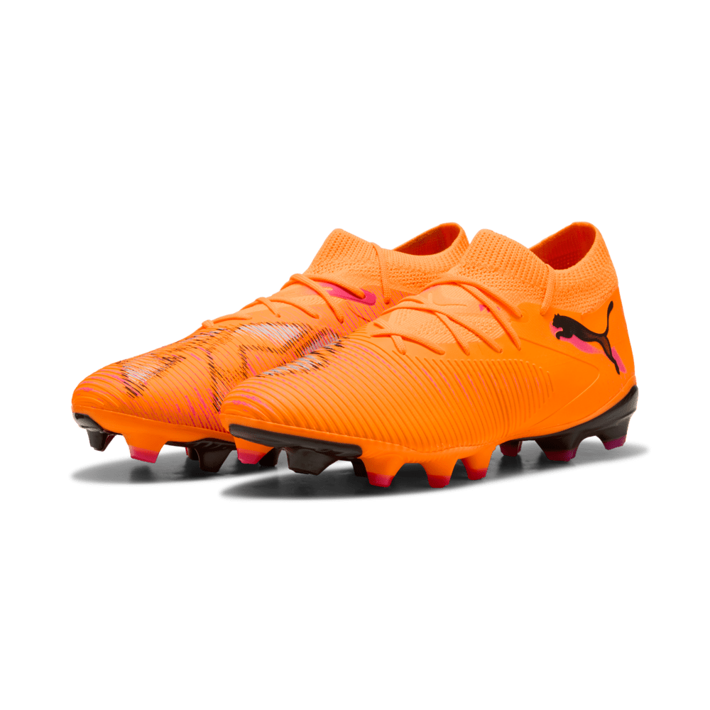 PUMA Future 8 Match FG/AG Women's Soccer Cleats - Orange/Black - Best Buy Soccer