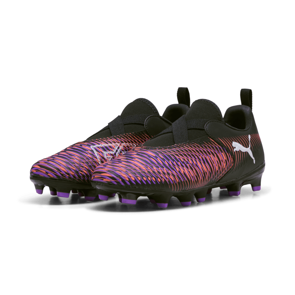 PUMA Future 8 Match Laceless FG/AG Multi - Ground Soccer Cleats Junior Black - Best Buy Soccer