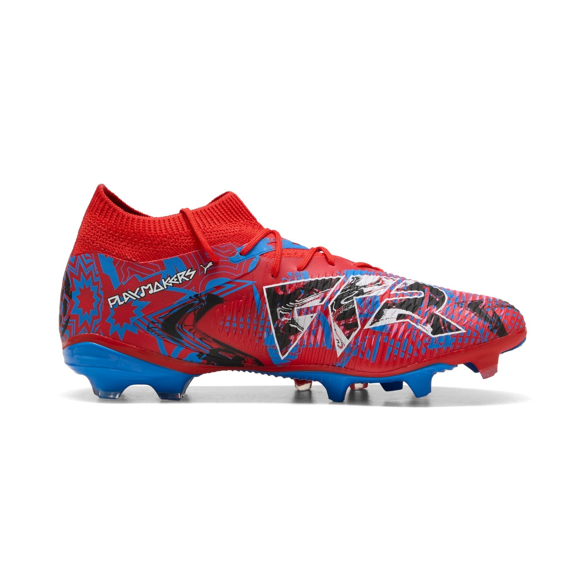 PUMA Future 8 Match Play Makers FG/AG Men's Soccer Cleats - Red/Black/Blue - Best Buy Soccer