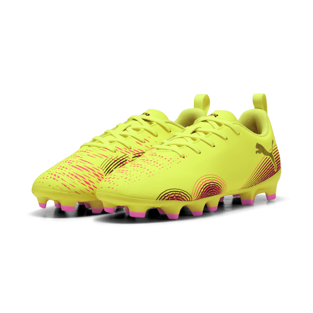 PUMA Future 8 Play FG/AG Junior Firm/Multi - Ground Soccer Cleats Yellow - Best Buy Soccer