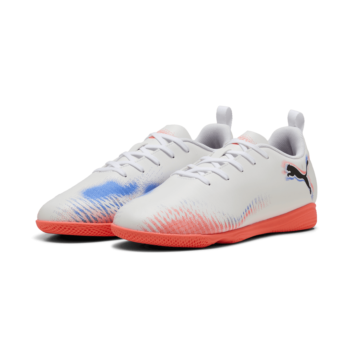 PUMA Future 8 Play Kids Indoor Shoes - White/Black - Best Buy Soccer