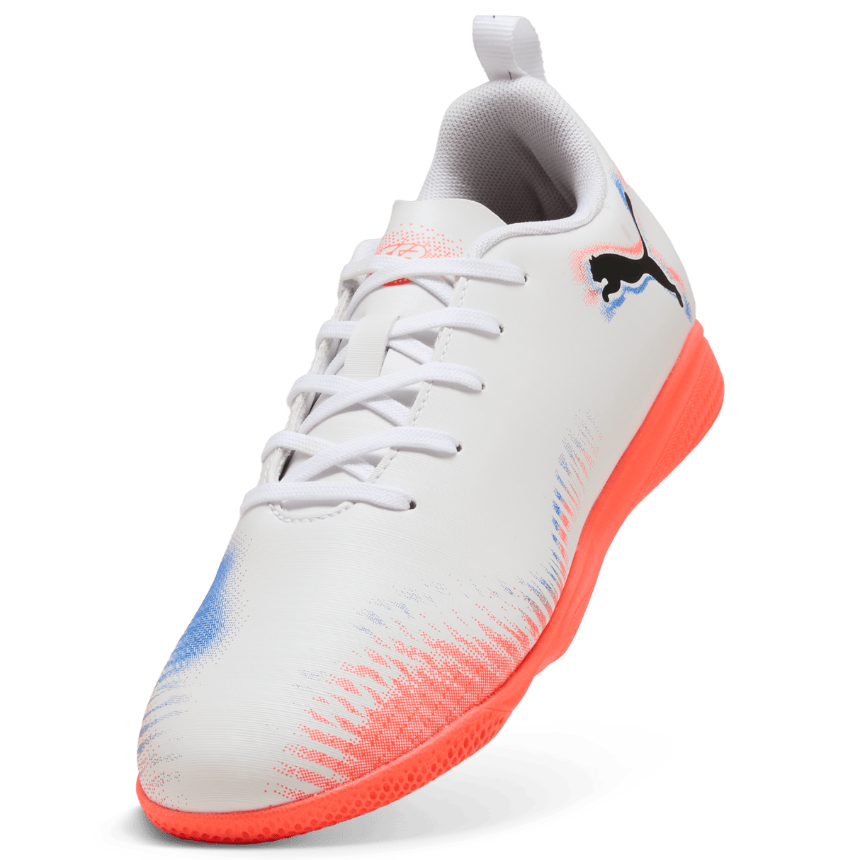 PUMA Future 8 Play Kids Indoor Shoes - White/Black - Best Buy Soccer