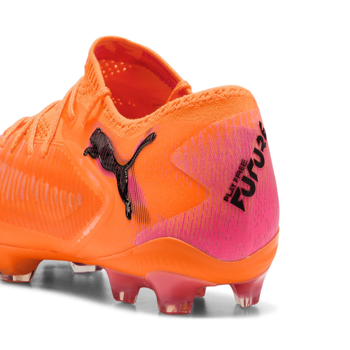 PUMA Future 8 Ultimate Low FG Men's Soccer Cleats - Orange/Black - Best Buy Soccer