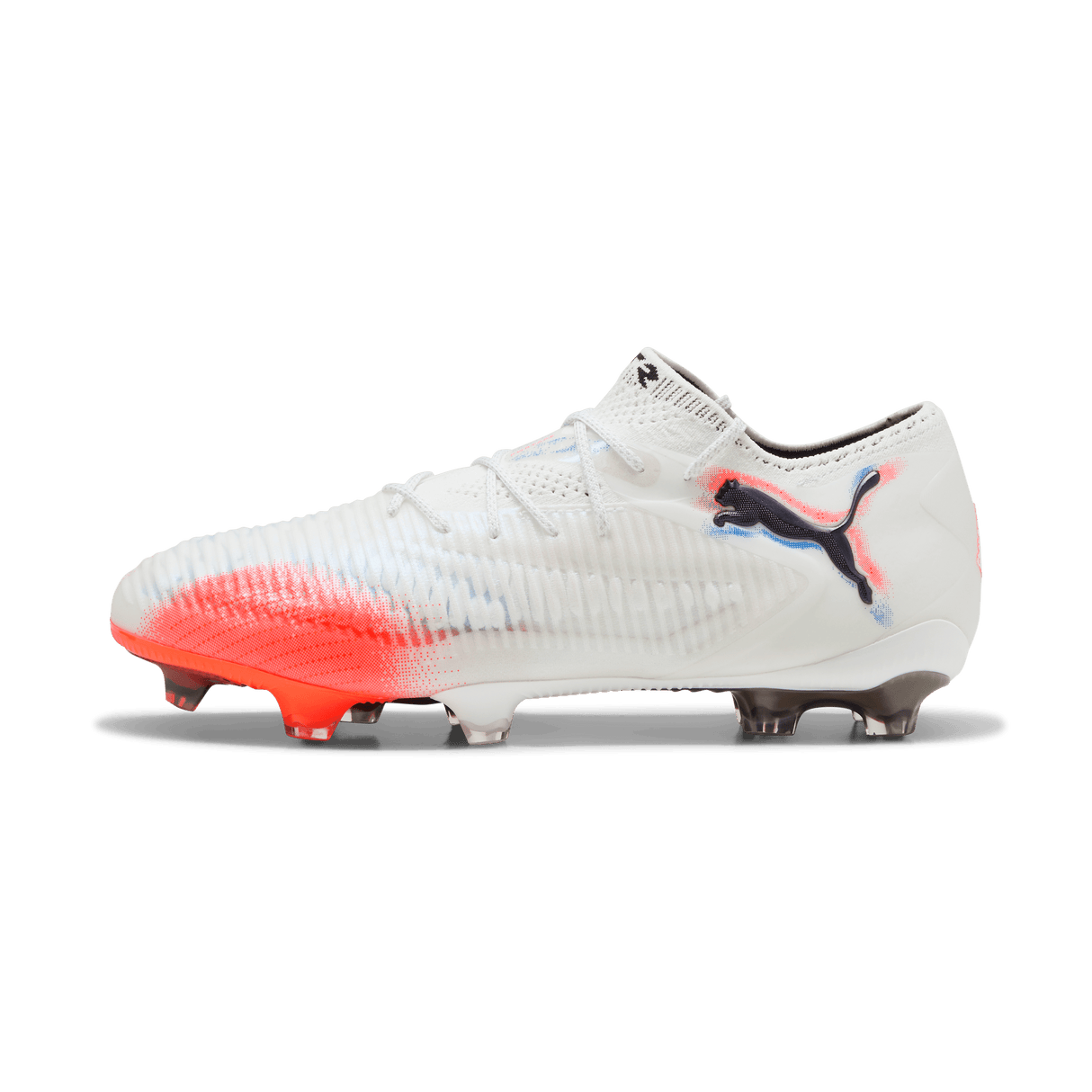 PUMA Future 8 Ultimate Low Firm Ground Soccer Cleats - White/Black - Best Buy Soccer