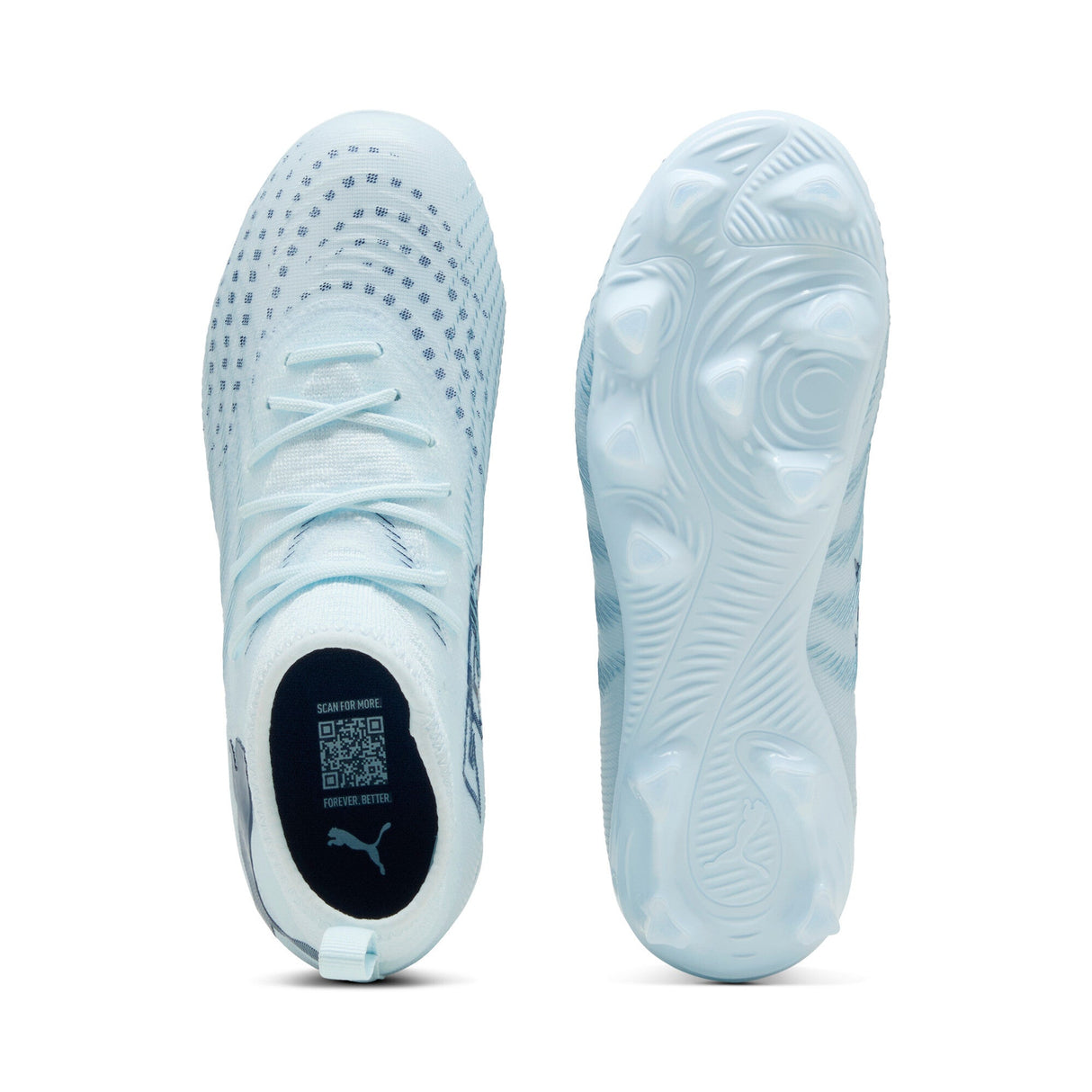 PUMA Future 9 Match FG/AG Firm Ground/Artificial Ground Youth Soccer Cleats - Icy blue - Best Buy Soccer