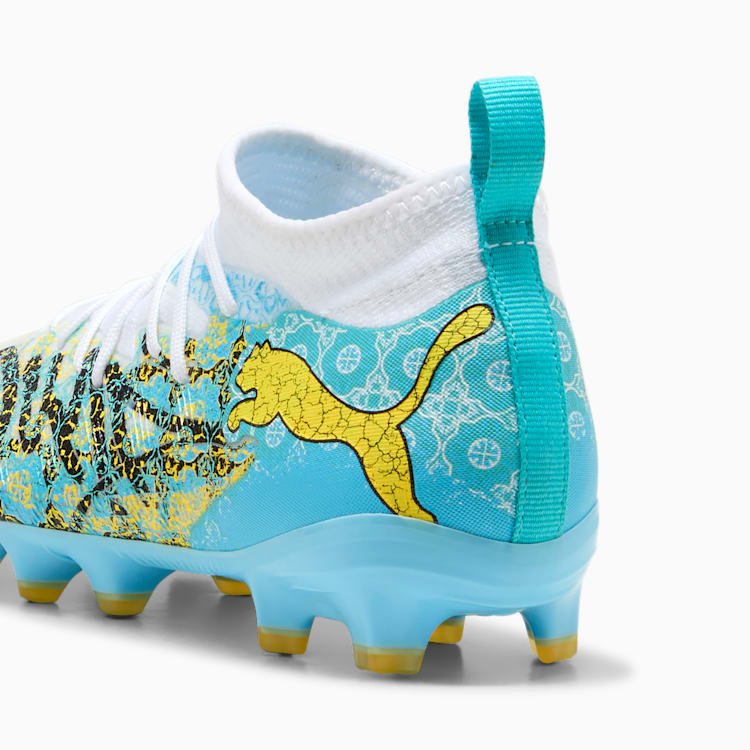 PUMA Future 9 Match Playmaker FG/AG Firm Ground/Artificial Ground Youth Soccer Cleats - White/Blue - Best Buy Soccer