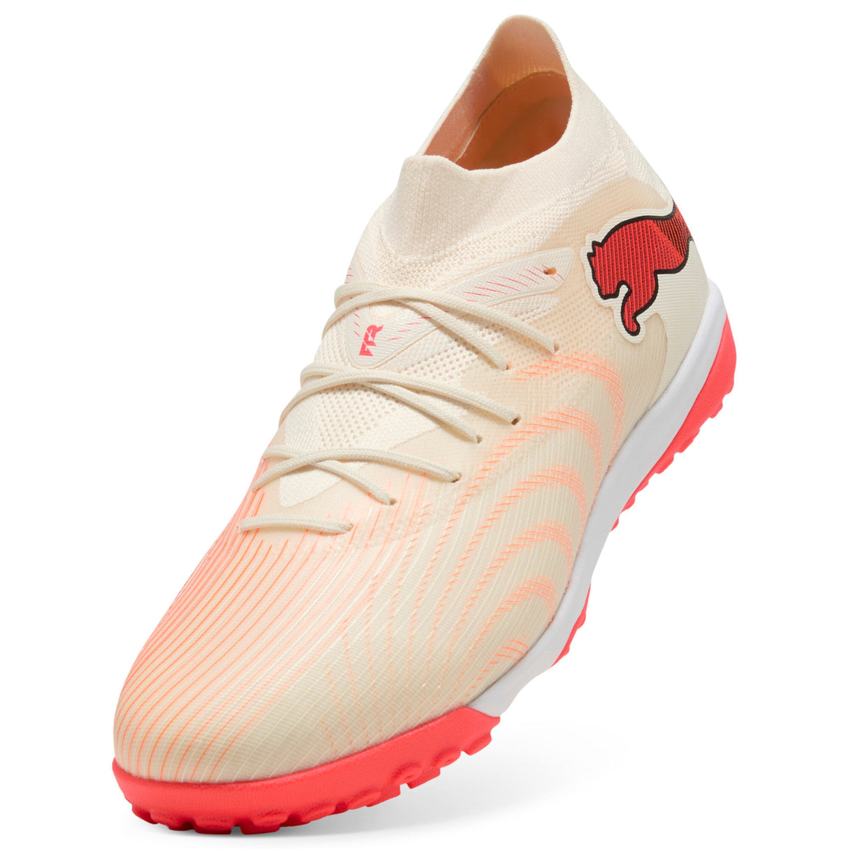 PUMA Future 9 Match TT Turf Men's Soccer Cleats - White/Red - Best Buy Soccer