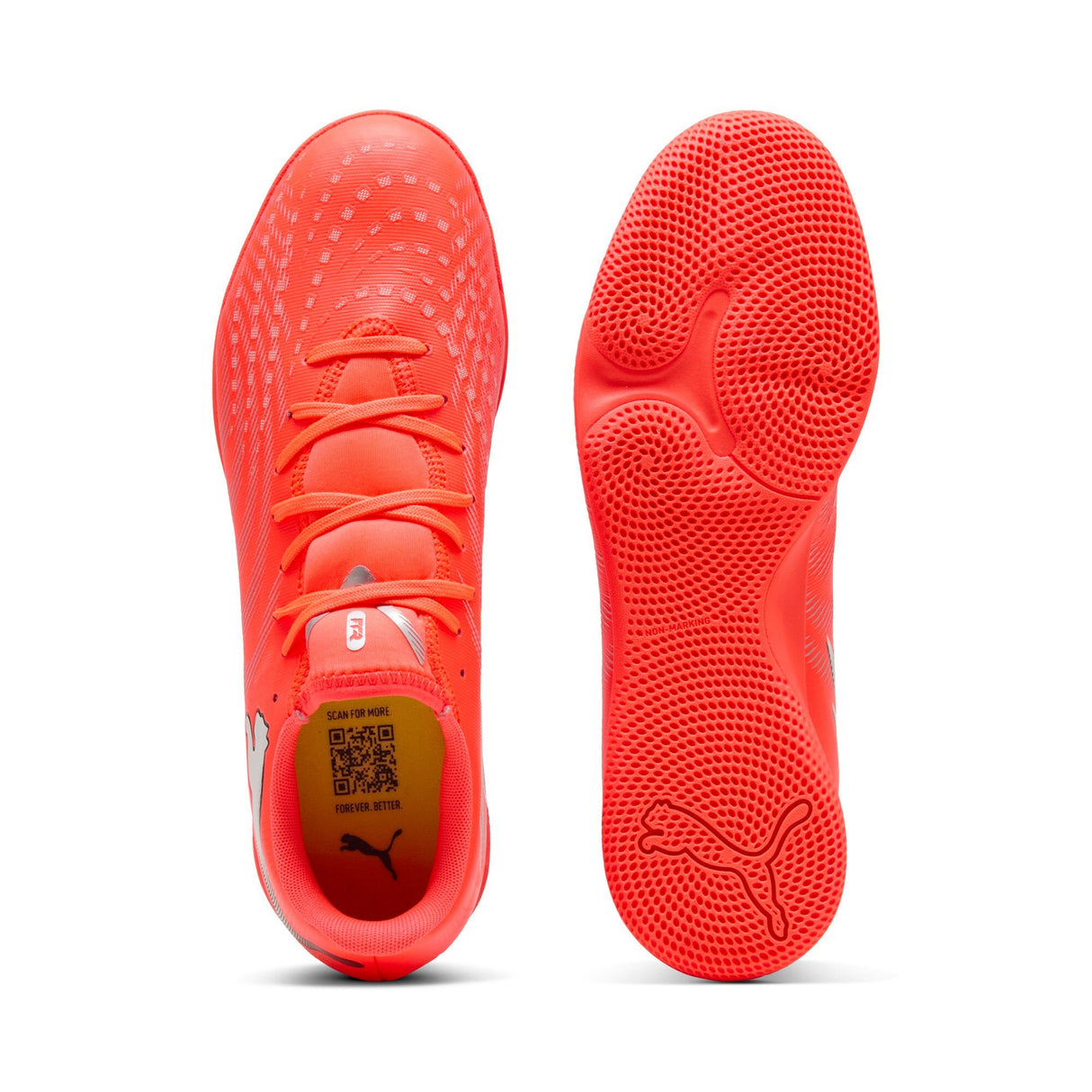 PUMA Future 9 Play IN Indoor Men's Soccer Shoes - Red/Black/White - Best Buy Soccer