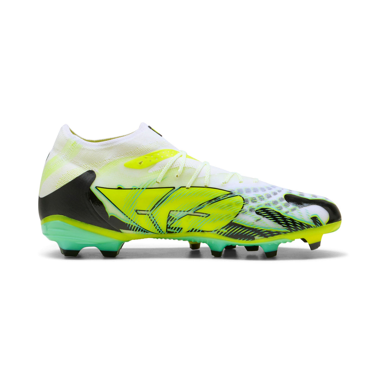 PUMA Future 9 Pro Creativity FG/AG Firm/Multi-Ground Men's Soccer Cleats - Yellow/Mint - Best Buy Soccer
