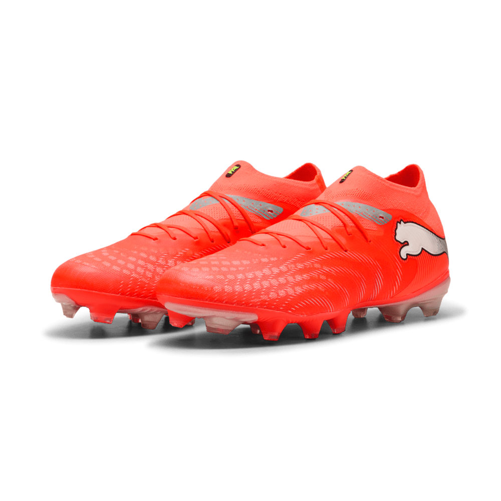 PUMA Future 9 Pro FG/AG Firm/Multi-Ground Men's Soccer Cleats - Red/White - Best Buy Soccer