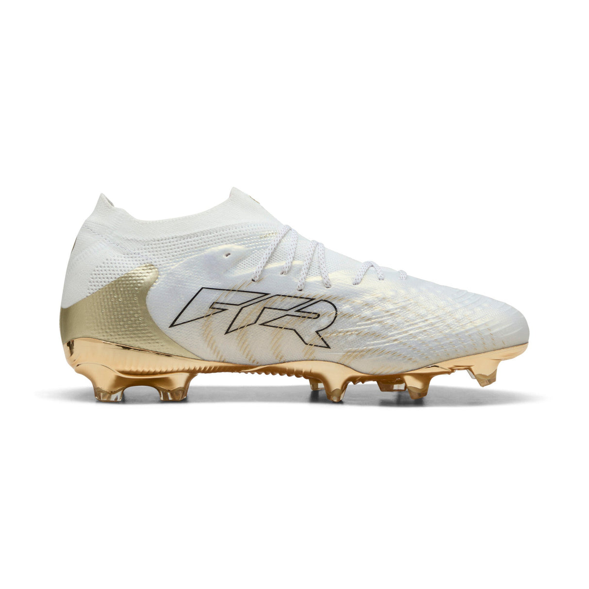 PUMA Future 9 Ultimate FG Firm Ground Men's Soccer Cleats - White/Gold/Black - Best Buy Soccer