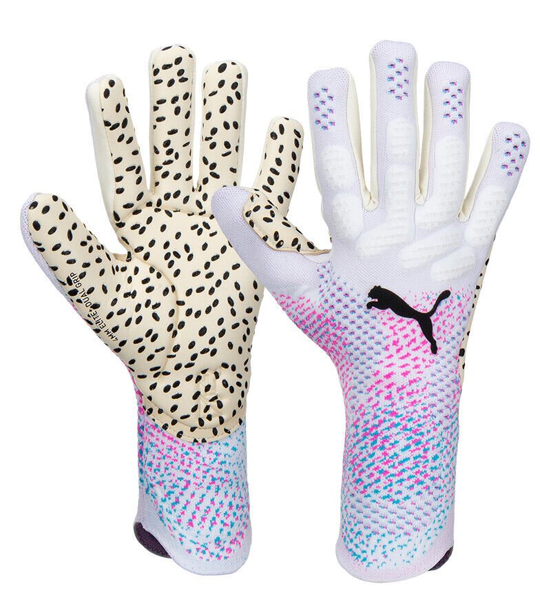 PUMA Future Ultimate NC Goalkeeper Gloves White/Poison Pink/Black - Best Buy Soccer