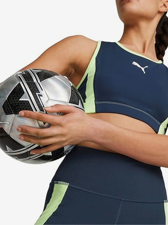 PUMA INDIVIDUAL BLAZE High Neck Sports Bra - Best Buy Soccer
