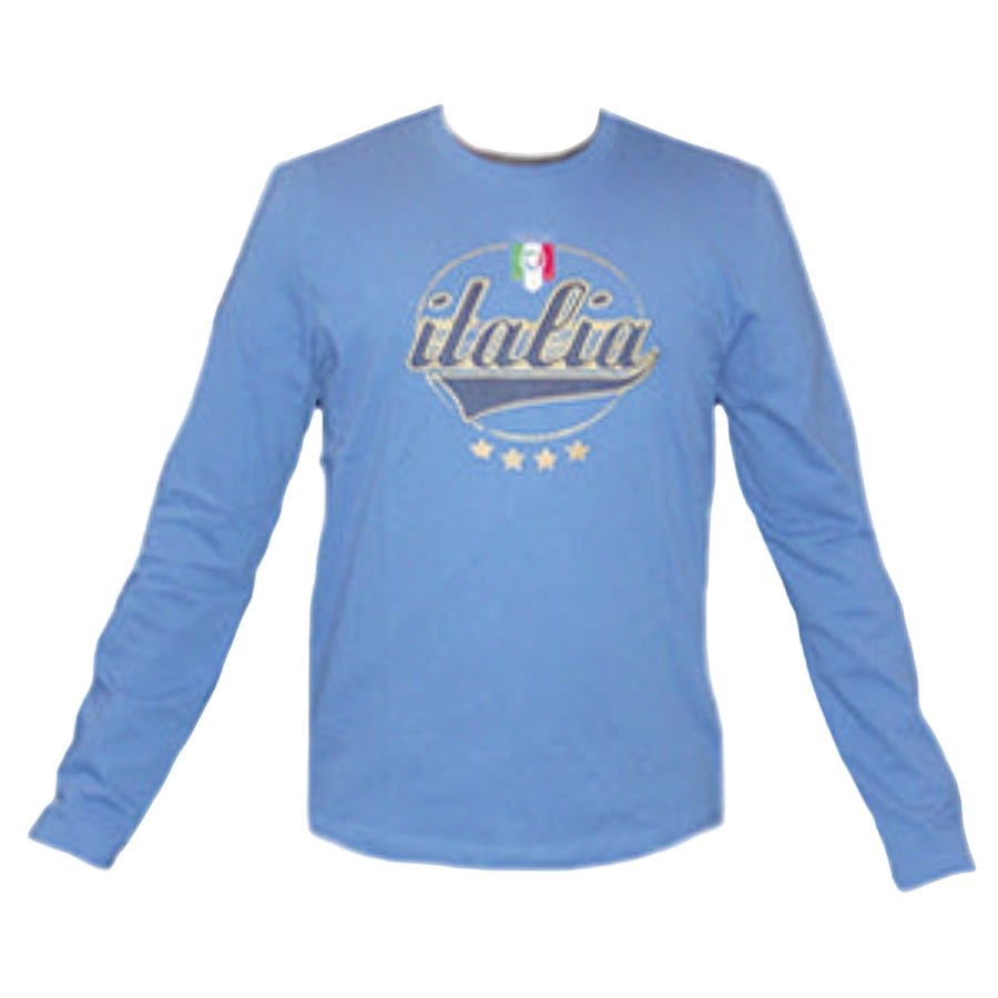 PUMA Italia Long Sleeve Tee Team Powder Blue - Best Buy Soccer