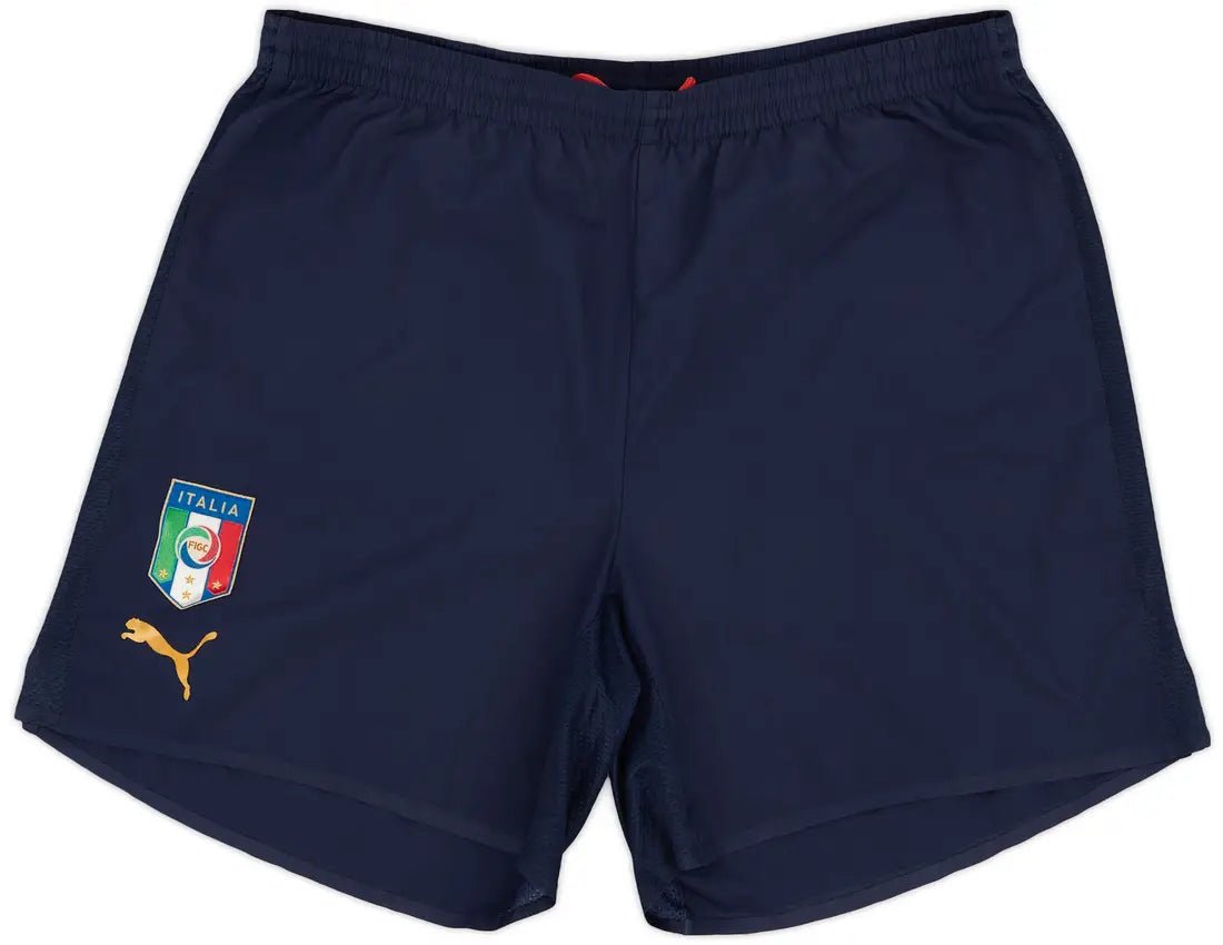 PUMA Italy Away Short 2008/2010 Navy - Best Buy Soccer