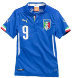 PUMA Italy Home Jersey Mario Balotelli 2014 Jersey Blue - Best Buy Soccer