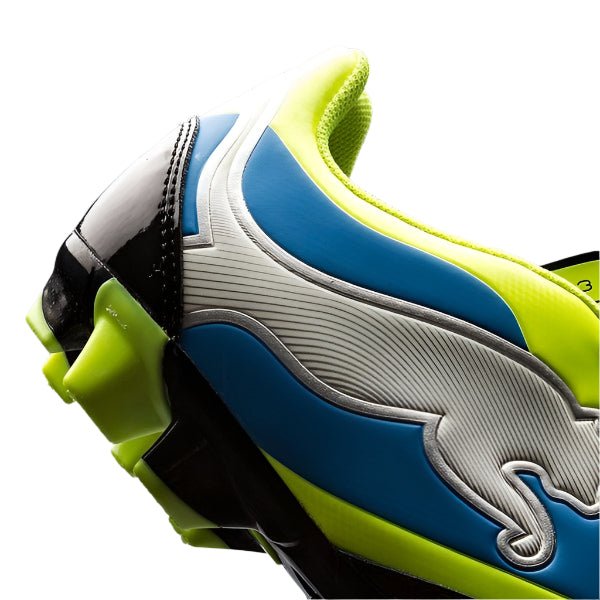 PUMA JR PowerCat 3 FG Firm Ground Boots Black/Fluorescent - Best Buy Soccer