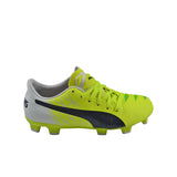 PUMA Kid's Evoaccuracy 1 FG Firm Ground Boots JR Yellow/Peacoat/White - Best Buy Soccer