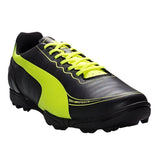 PUMA Kid's evoSPEED 5.2 TT Jr Turf Football Boots Black/Fluo Yellow/Brilliant Blue - Best Buy Soccer