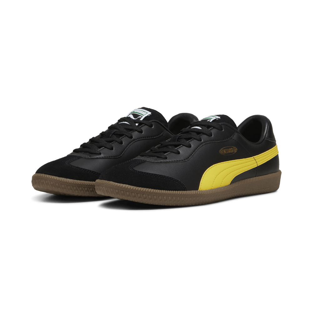 PUMA King 21 IT Black/Pele Yellow - Best Buy Soccer