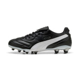 PUMA King Liga FG/AG Firm/Multi - Ground Soccer Cleats - Black/White - Best Buy Soccer
