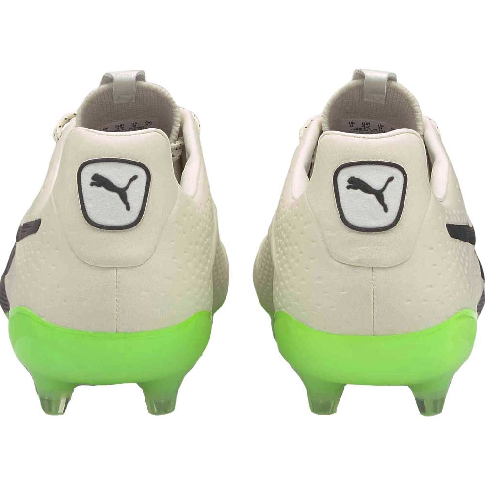 PUMA King Platinum 21 Vegan FG/AG Multi - Ground Soccer Cleats Glow/Black/Green - Best Buy Soccer