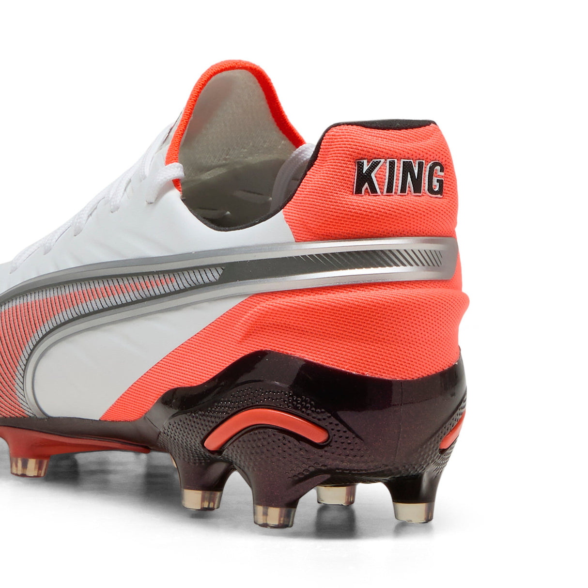 PUMA King Ultimate FG/AG Firm/Multi - Ground Soccer Cleats White/Silver - Best Buy Soccer
