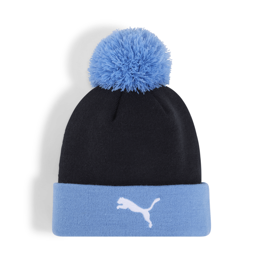 PUMA Manchester City Ess Pom Beanie Navy/Team Light Blue - Best Buy Soccer