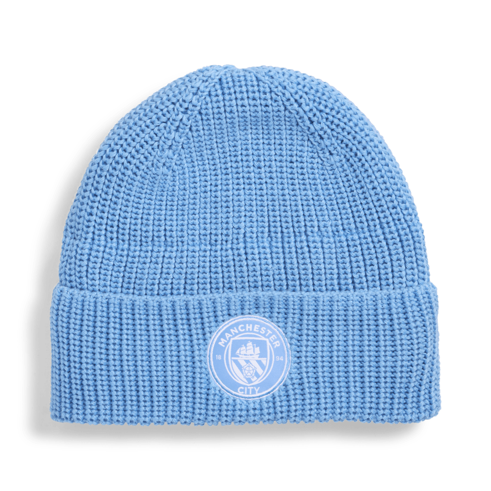 PUMA Manchester City ESS Soccer Beanie - Light Blue/White - Best Buy Soccer