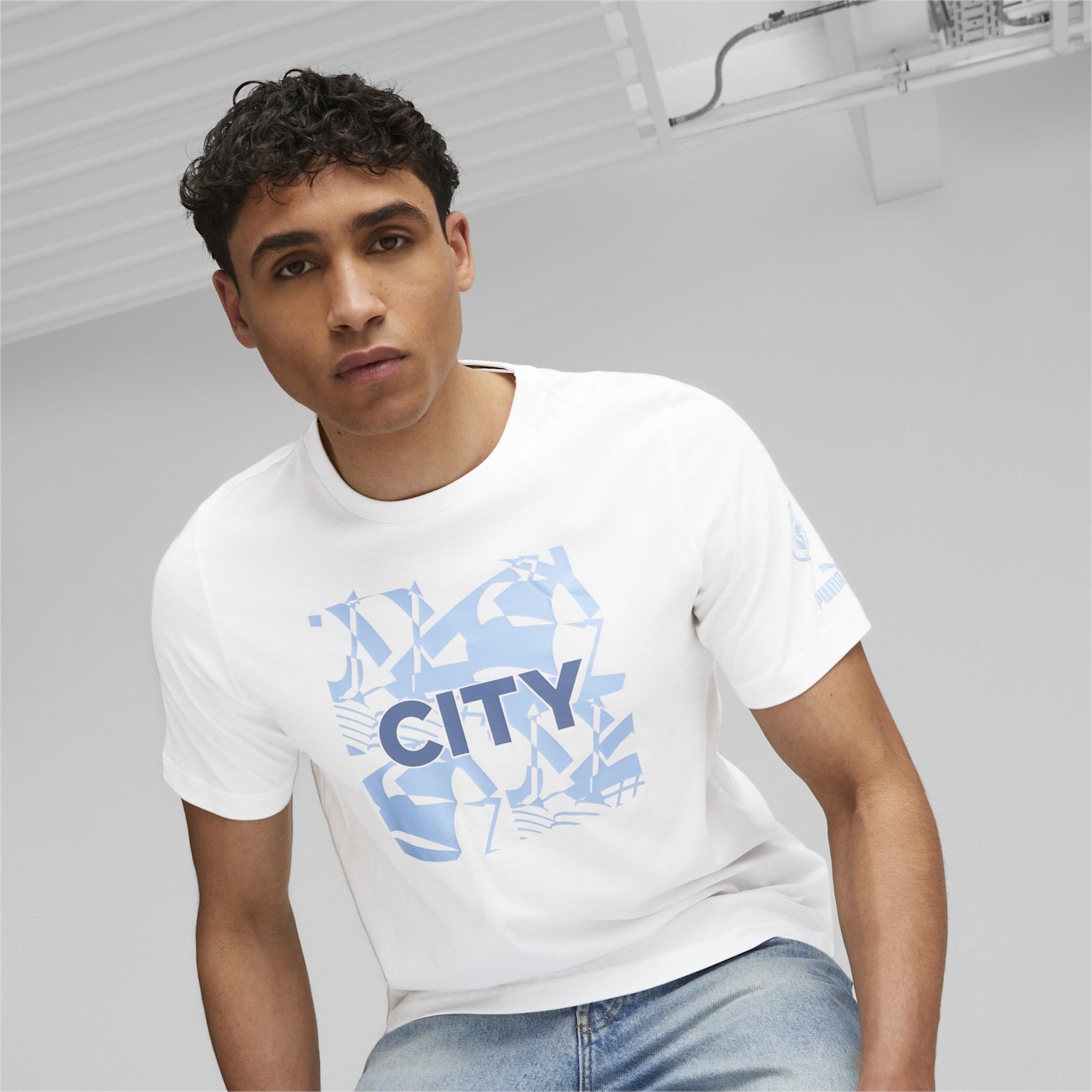 PUMA Manchester City Ftblcore Graphic Tee - Best Buy Soccer