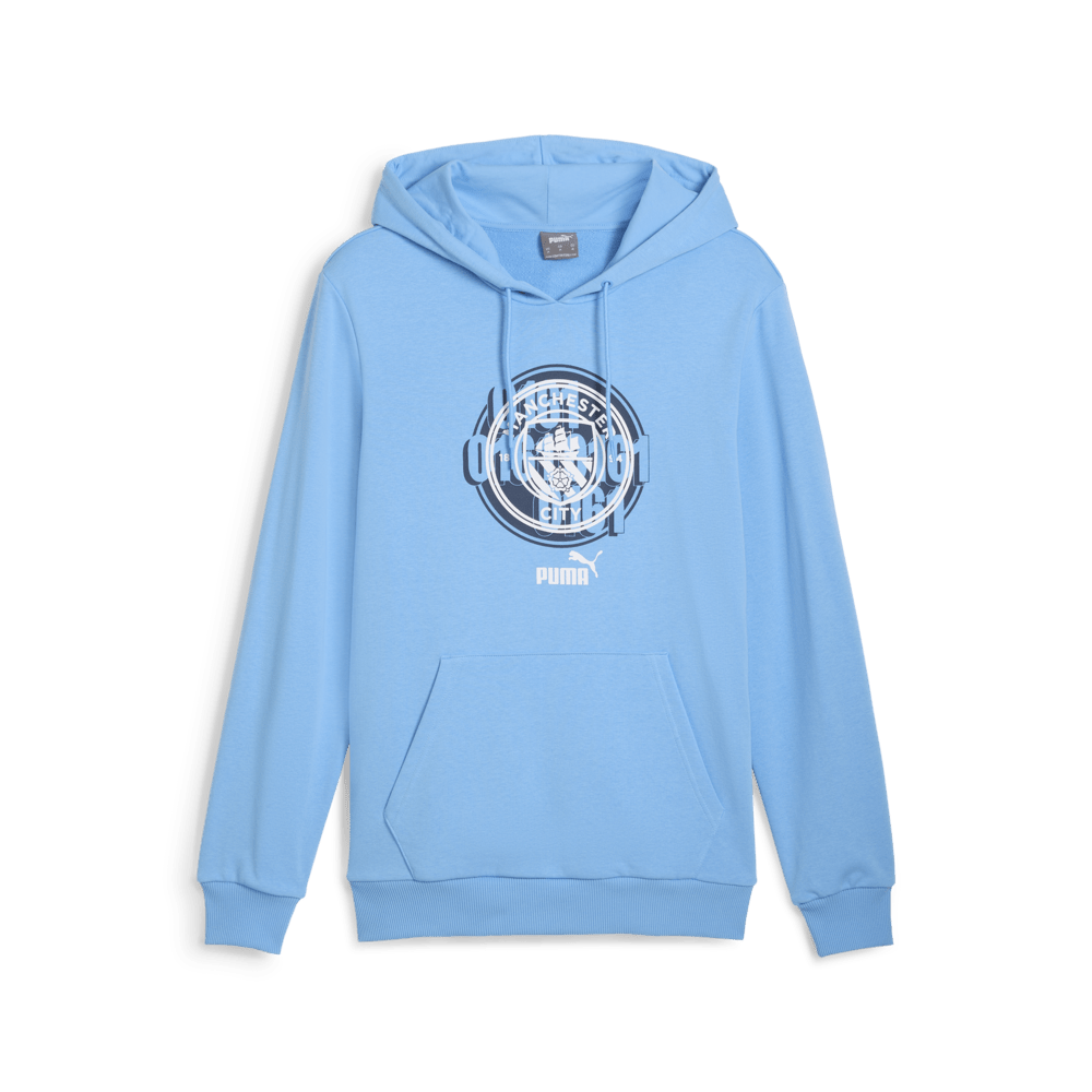 PUMA Manchester City Ftblculture Hoodie Team Ligh Blue - Best Buy Soccer