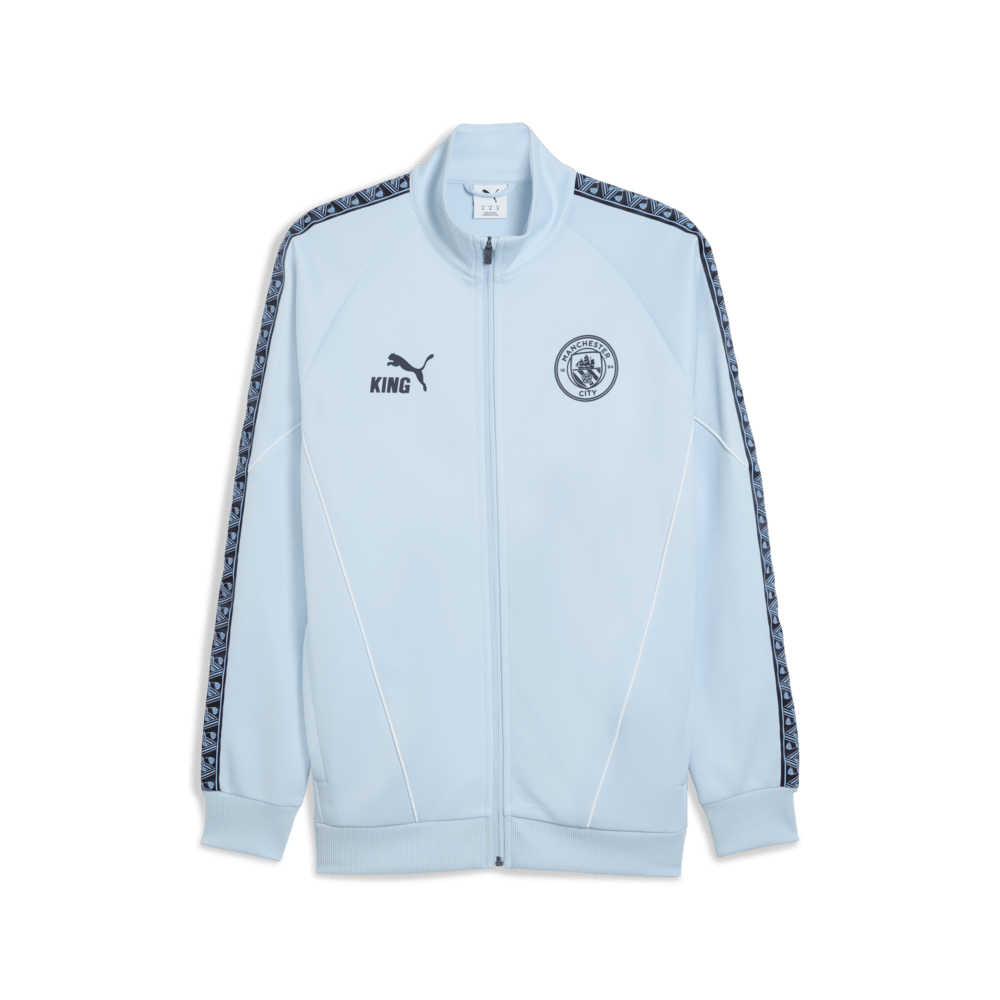 PUMA Manchester City King Anthem Men's Soccer Jacket - Silver Sky/Navy - Best Buy Soccer