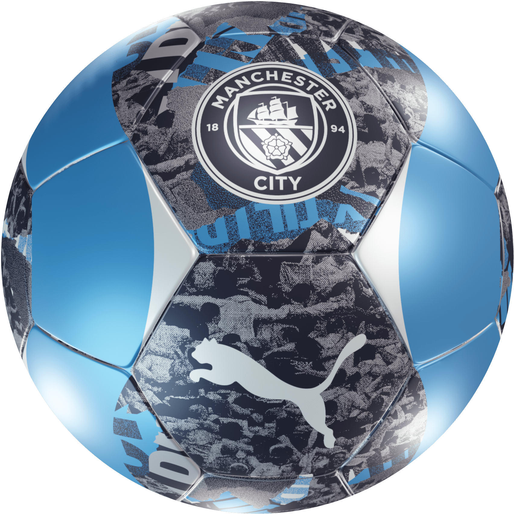 PUMA Manchester City Prematch Ball Gray/Blue - Best Buy Soccer