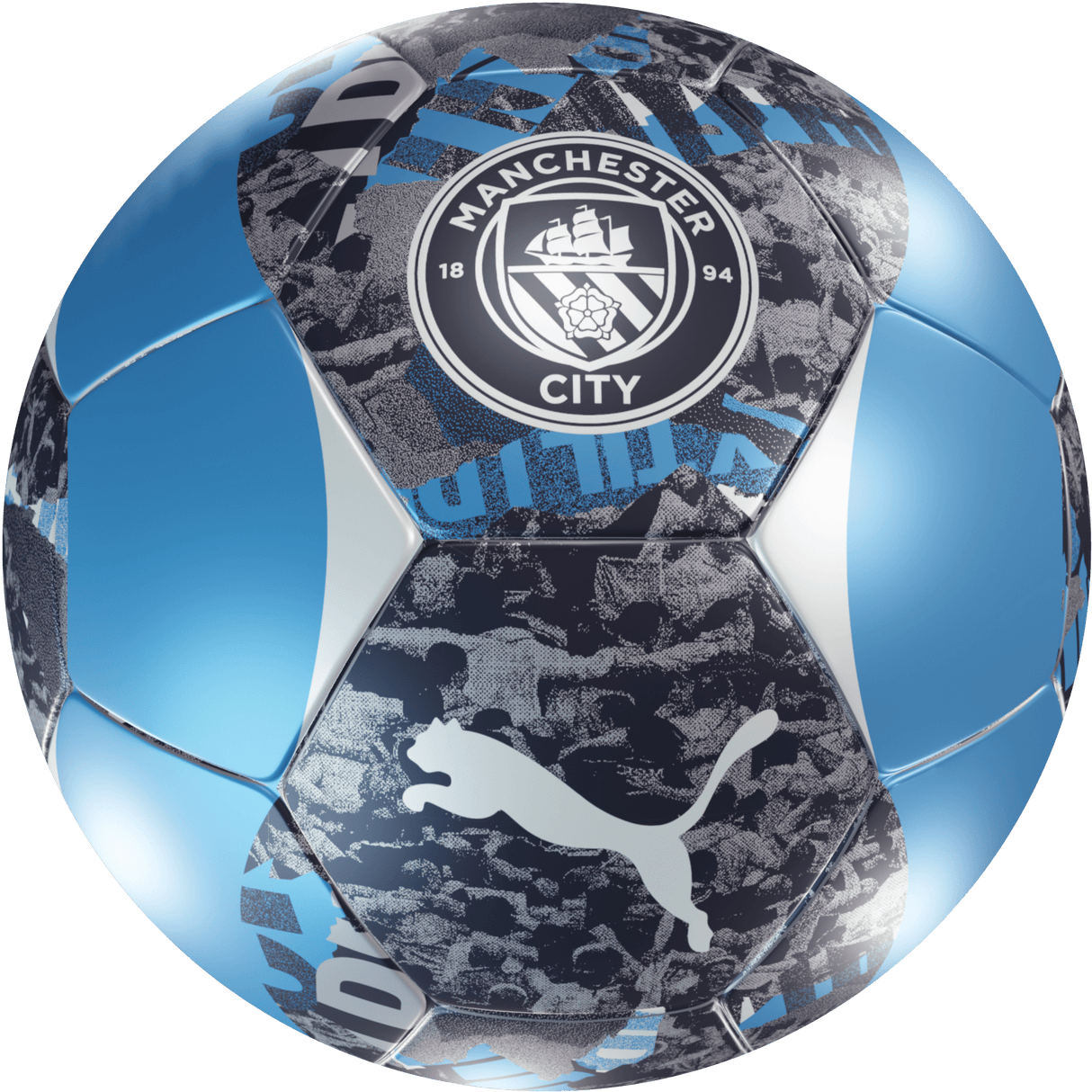 PUMA Manchester City Prematch Ball Gray/Blue - Best Buy Soccer