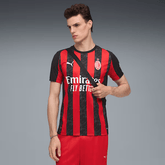 PUMA Men's AC Milan Home Jersey 25 Red/Black - Best Buy Soccer